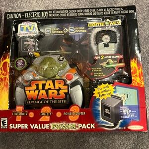 Star Wars Revenge of The Sith Yoda (2005)  Toy Plug & Play TV Video Game